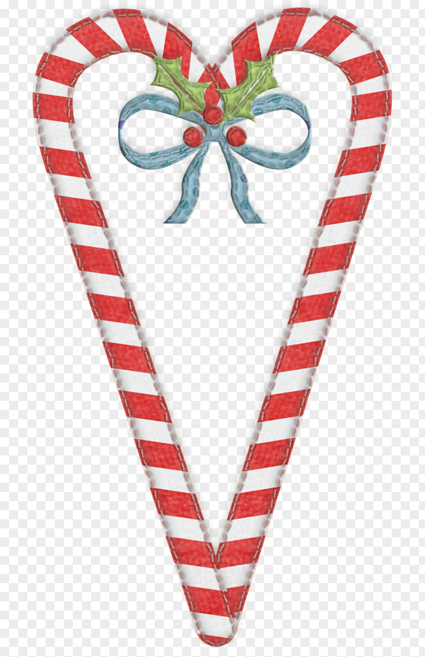 Christmas Polkagris Candy Cane Ornament PNG