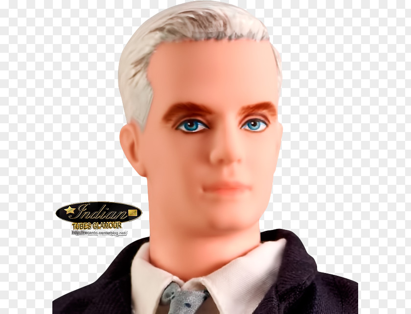 Doll Roger Sterling Mad Men Mattel Barbie PNG