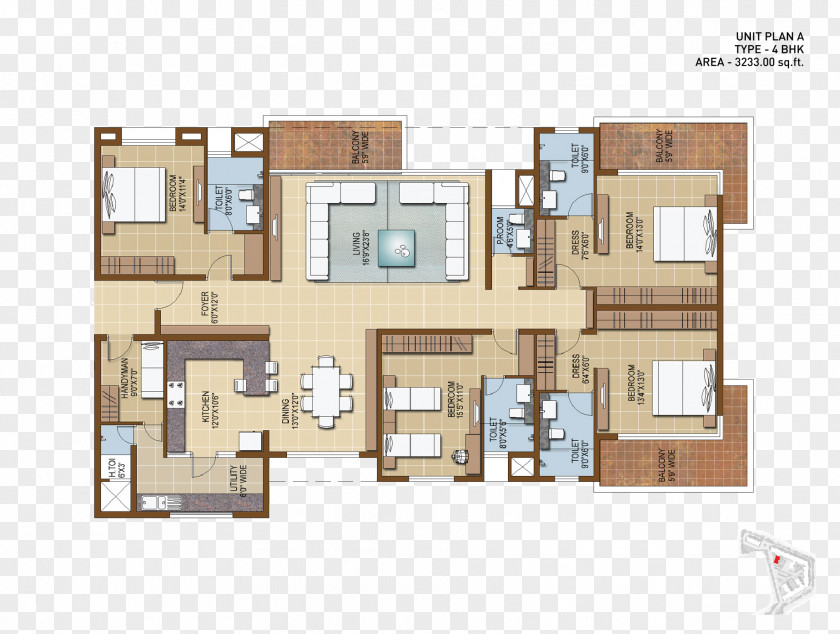 Furniture Floor Plan House Apartment Campervans PNG