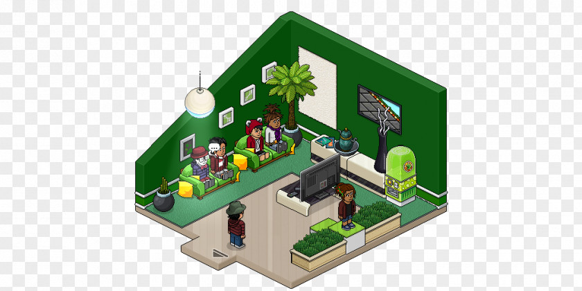 Hotel Habbo Room Game Dating PNG