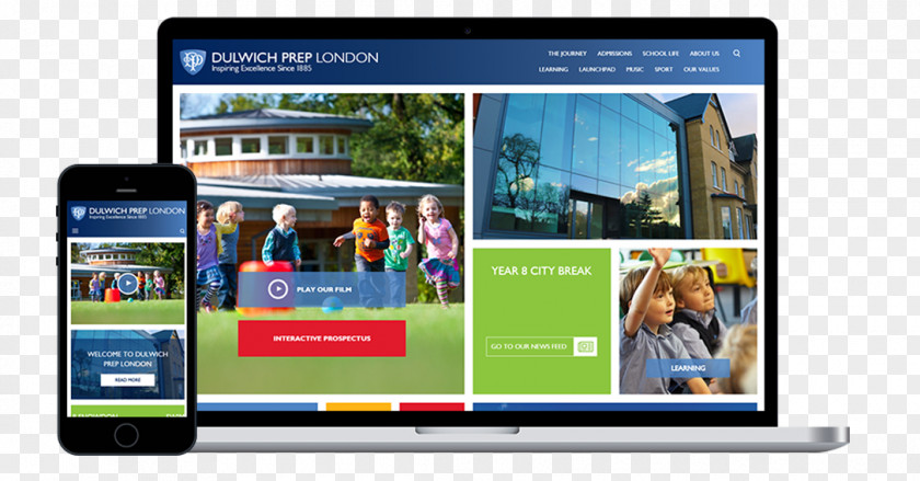 Smartphone Dulwich Prep London Independent School Website PNG