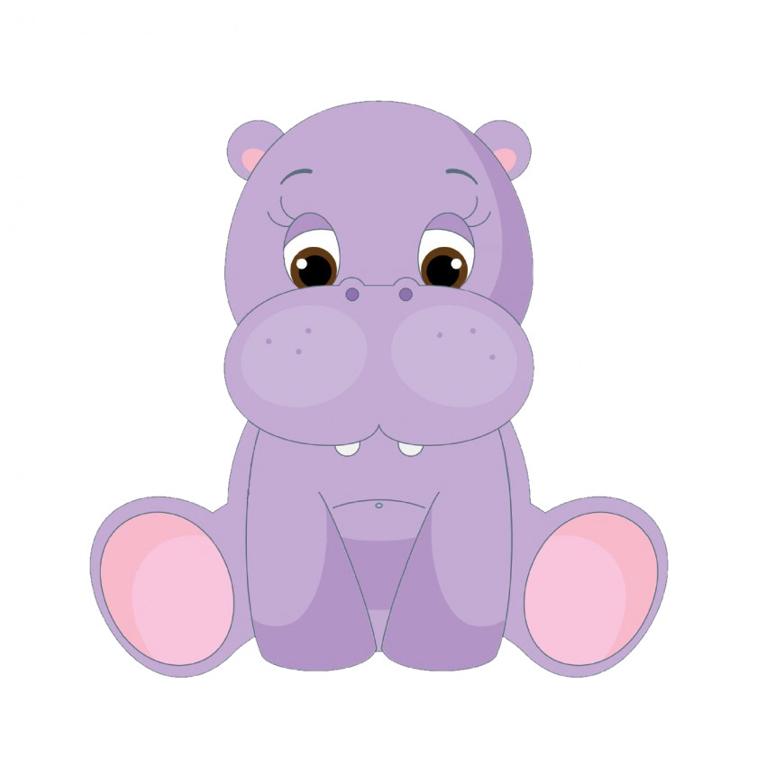 Hippo Hippopotamus Baby Hippos Cartoon Cuteness Clip Art PNG