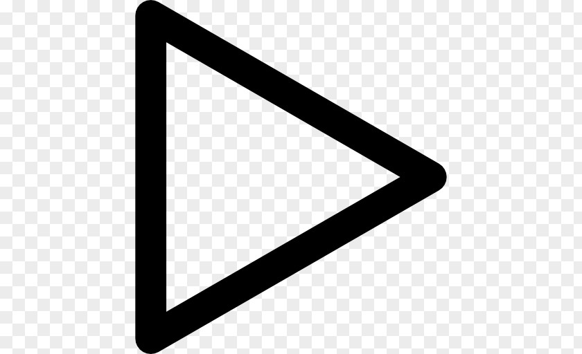 Just Getting Started Right Triangle Arrow PNG