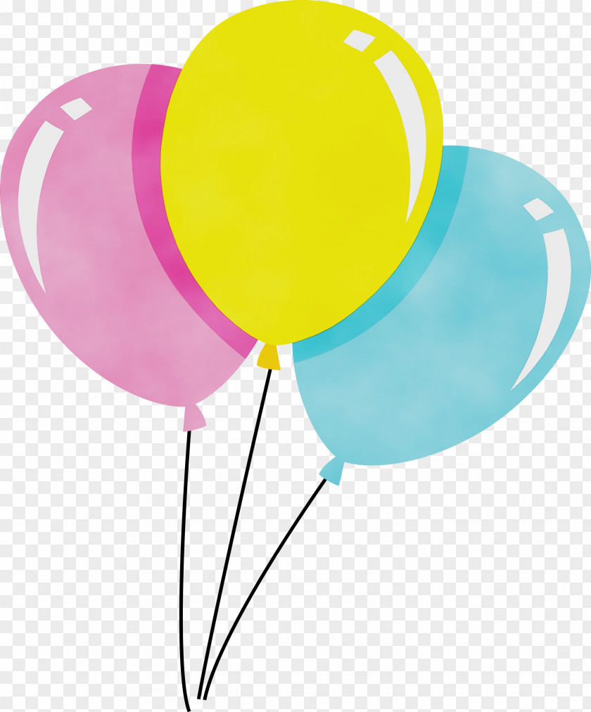 Balloon Yellow PNG