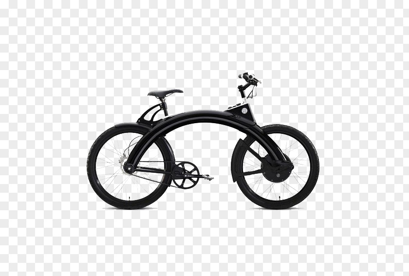 Black Cool Bike Electric Vehicle Car Bicycle Cycling PNG