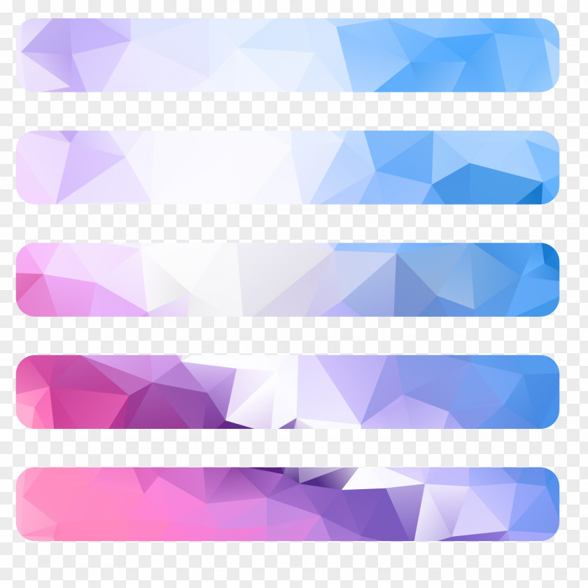 Colorful Polygonal Geometry Background Euclidean Vector Shape PNG
