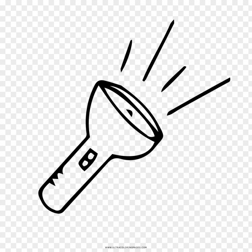 Flashlight Drawing Coloring Book Lantern PNG