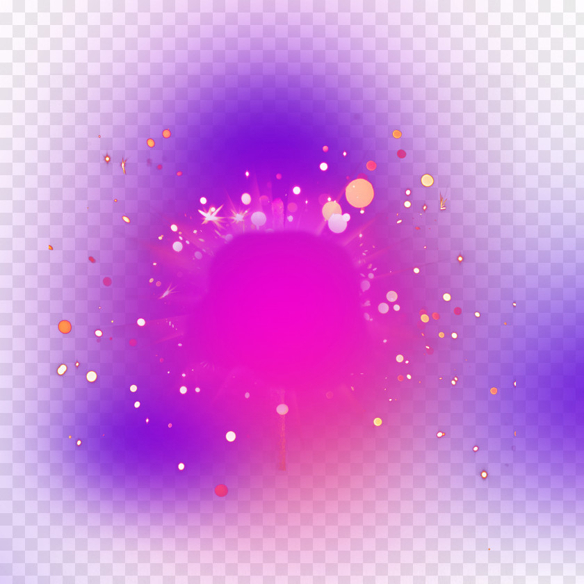 Halo Light Purple PNG