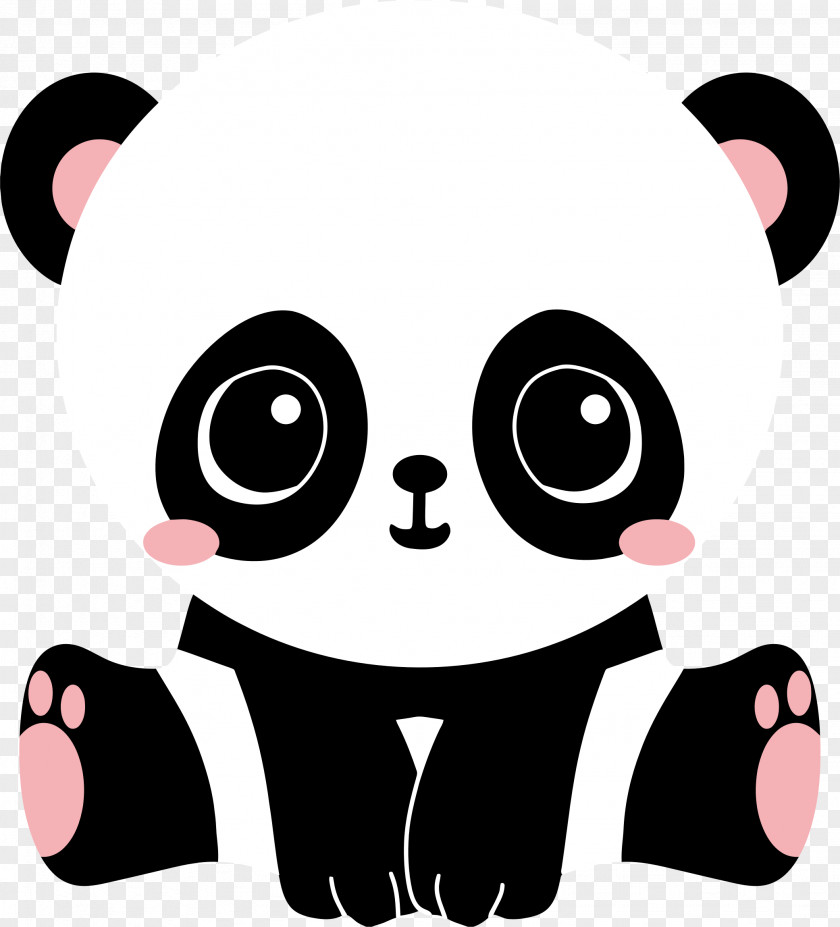 Panda Giant T-shirt Bear Gift Valentine's Day PNG