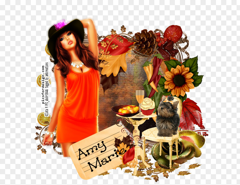 Picnic Food Thanksgiving Flower PNG