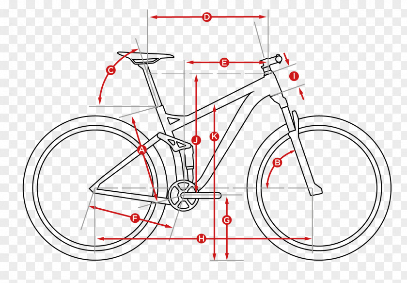 Polygon Lines Bicycle Frames Wheels Handlebars Racing Forks PNG
