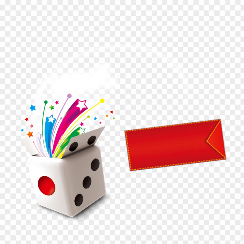 Red Dice Material Pattern PNG