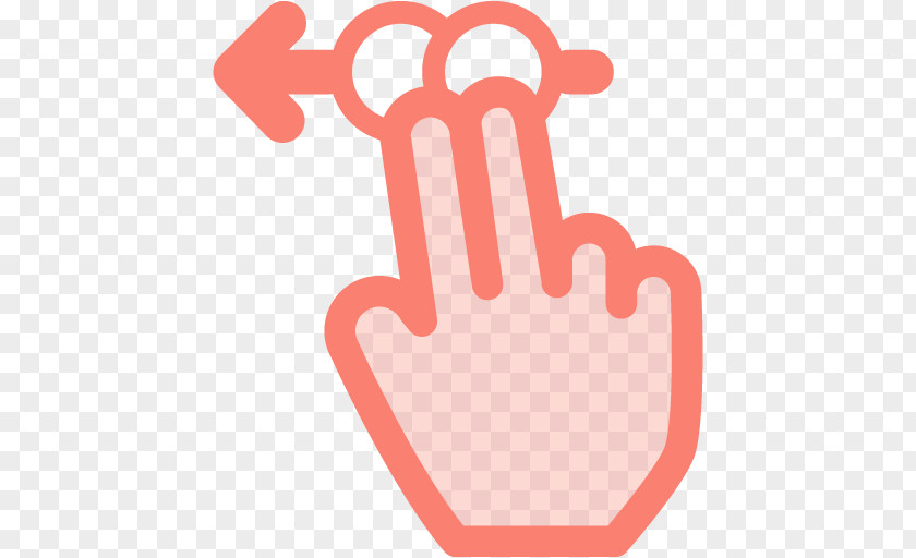 Swipe Left Thumb Finger Clip Art PNG