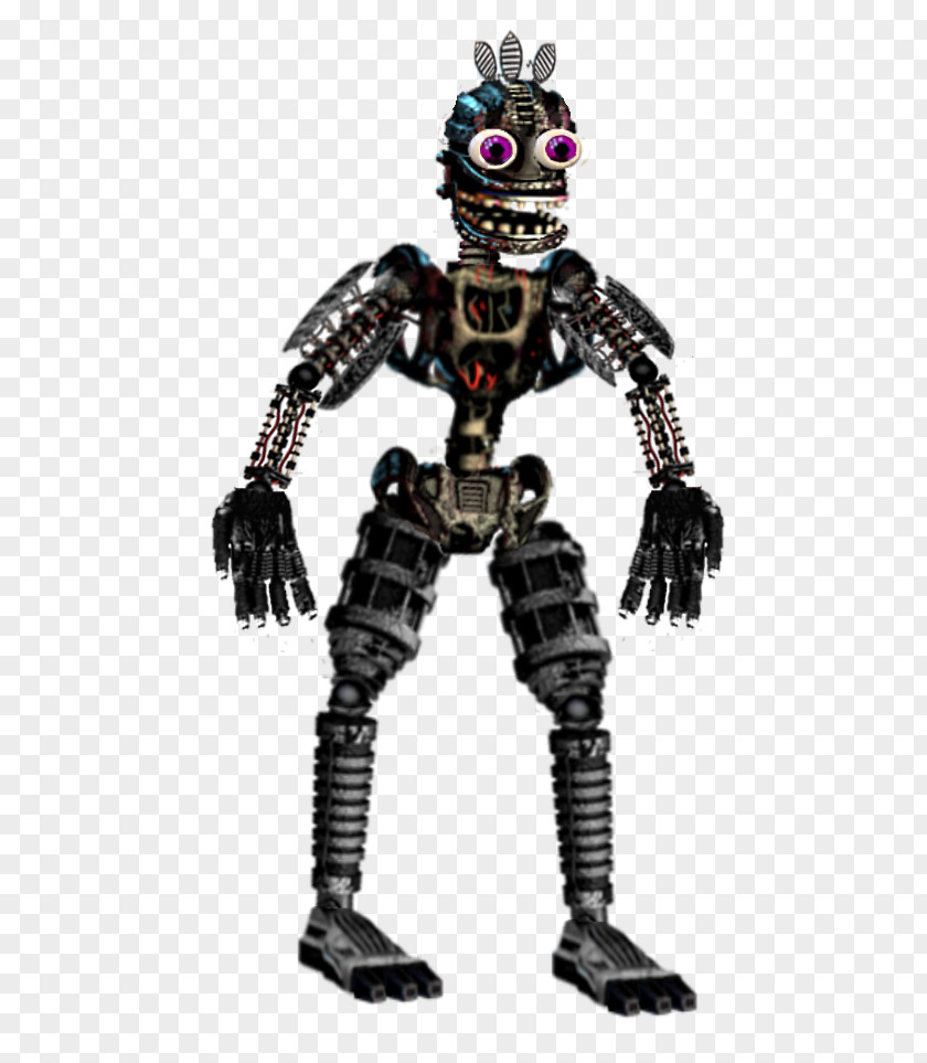 Trash Five Nights At Freddy's 4 Endoskeleton Animatronics PNG