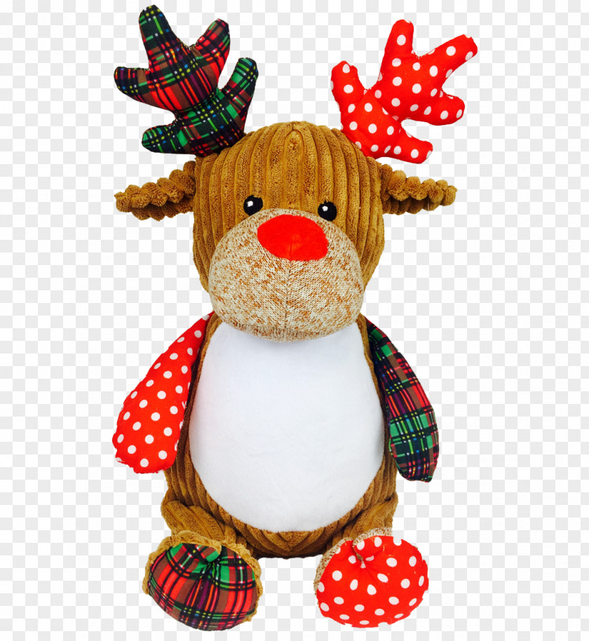 Creative Christmas Wreath Reindeer Stuffed Animals & Cuddly Toys Bear Embroidery PNG