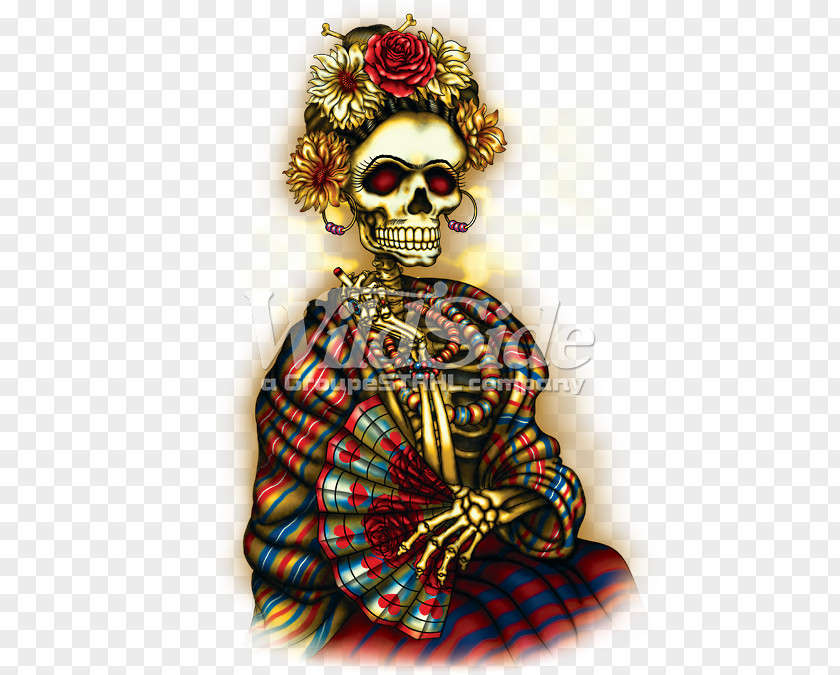 Dia De Los Muertos Skull Calavera Day Of The Dead Aztec PNG
