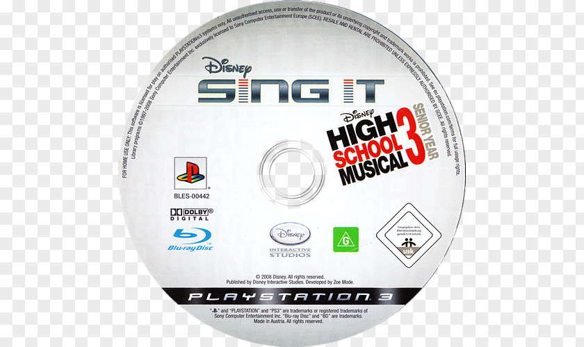 High School Musical 3 Disney Sing It! – 3: Senior Year Musical: Dance PNG