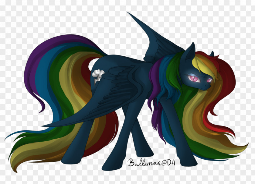 My Little Pony Rainbow Dash Princess Luna Applejack Nightmare PNG