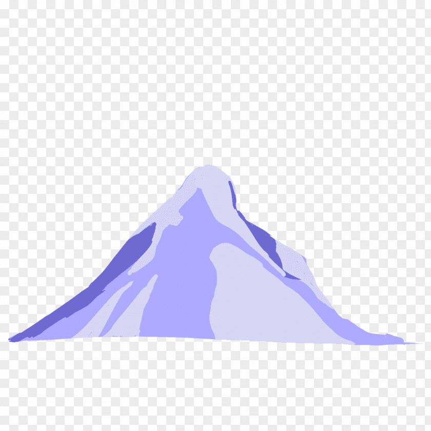 Purple Triangle PNG