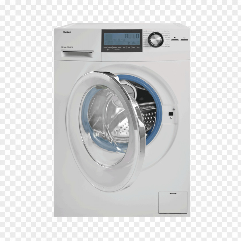Washing Machine Machines Home Appliance Clothes Dryer Haier Major PNG