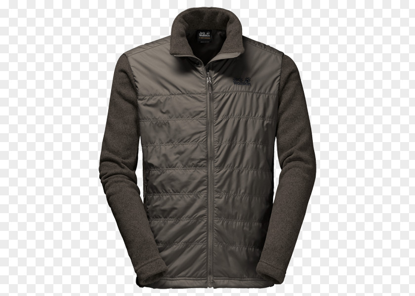 Brown Olives T-shirt Jacket Jack Wolfskin Coat Clothing PNG
