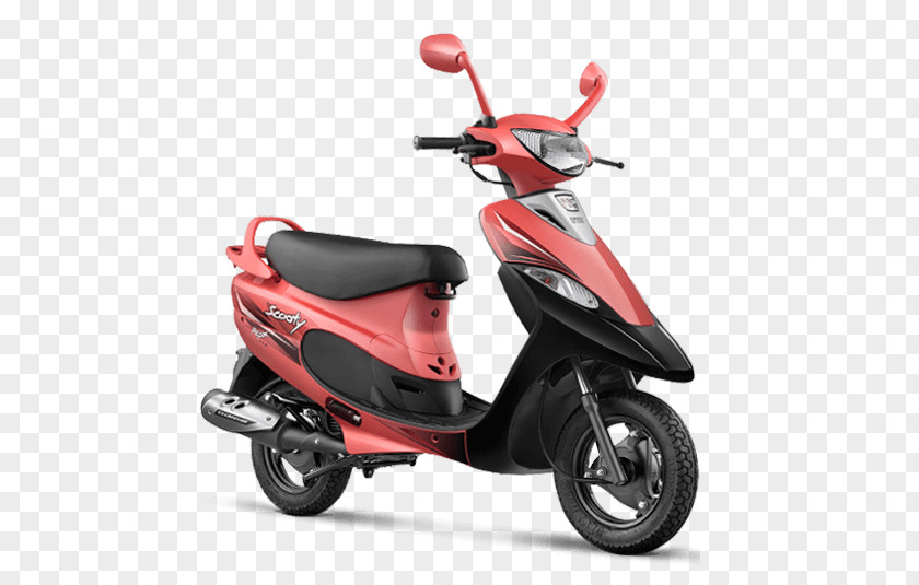 Company Brochure TVS Scooty Scooter Motor Motorcycle Wego PNG