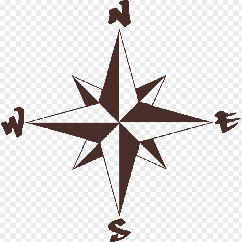 Rosedesvents Compass Rose Cardinal Direction Clip Art PNG