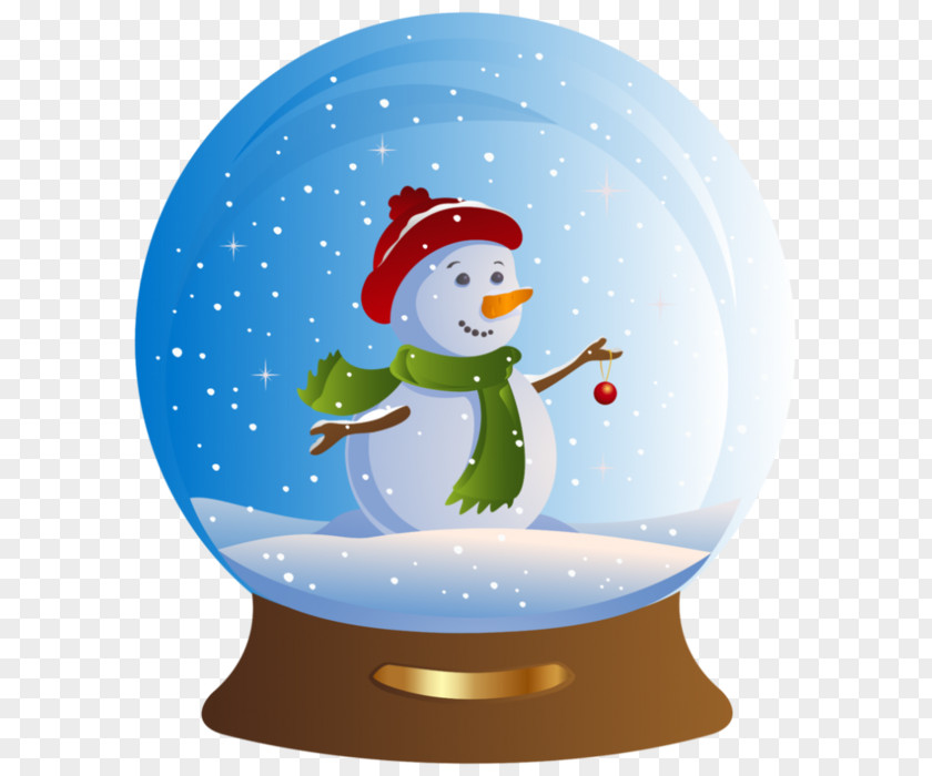 Santa Claus Snow Globes Christmas Day Clip Art Vector Graphics PNG