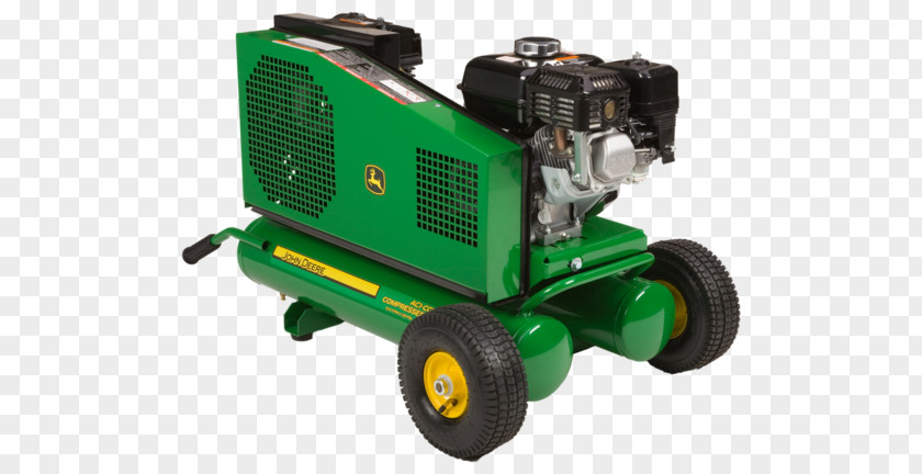 Air Compressor Gas Engine Circle Tractor John Deere Dowda Farm Equipment Manufacturing PNG