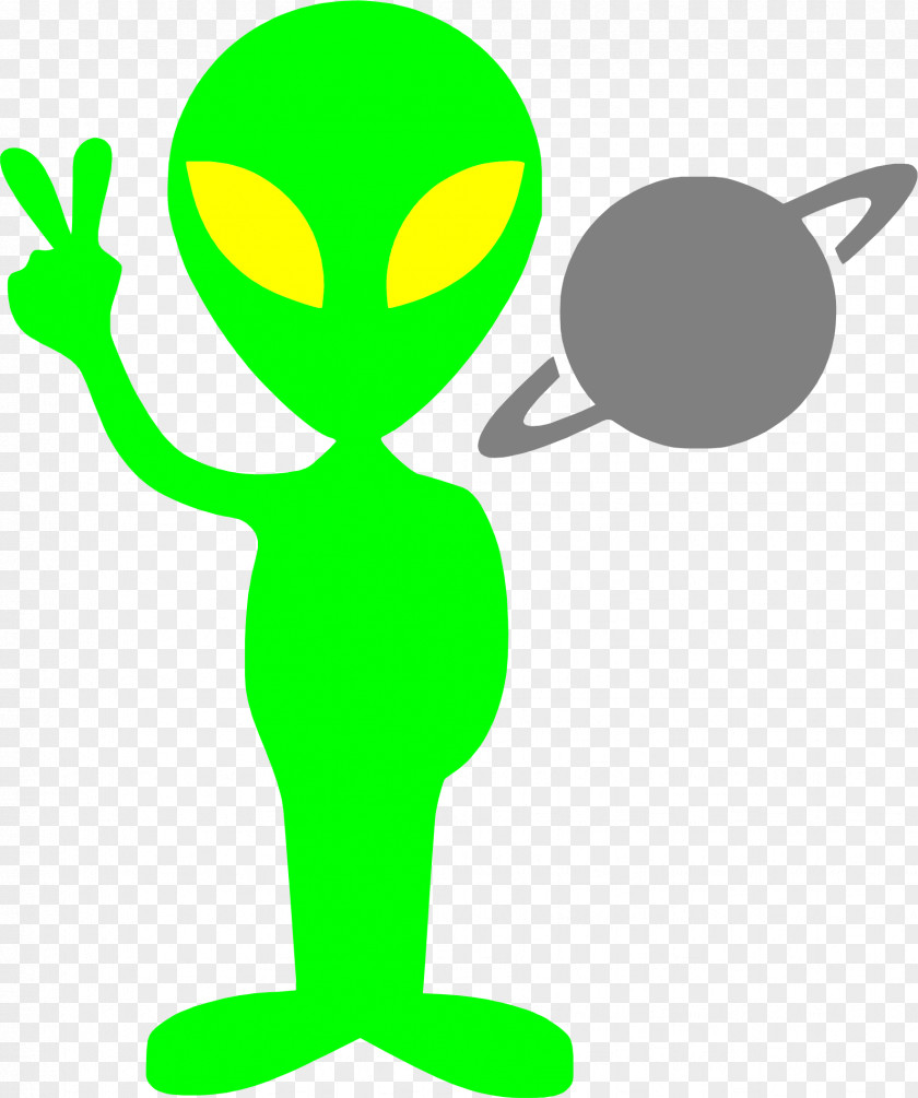 Alien Extraterrestrial Life Unidentified Flying Object Clip Art PNG