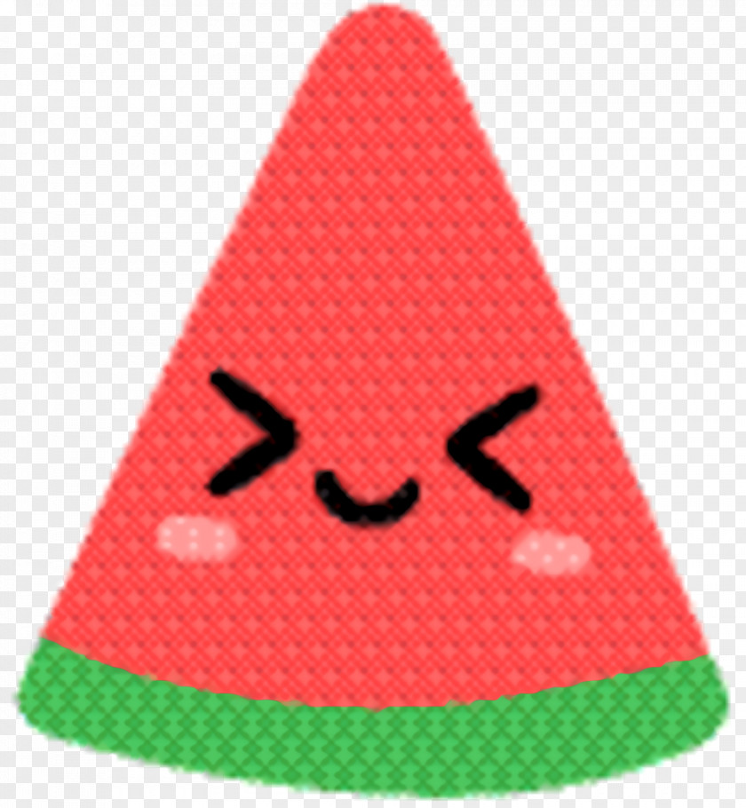 Cone Watermelon Cartoon Party Hat PNG