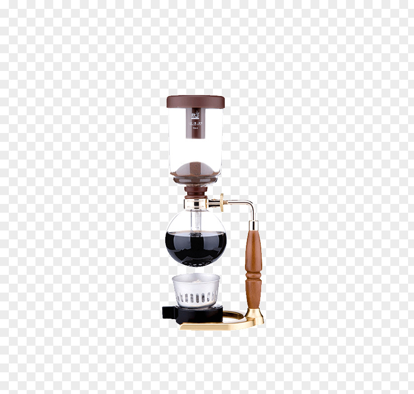 Household Siphon Coffee Machine Suit Coffeemaker Tea Vacuum Maker Grinding PNG