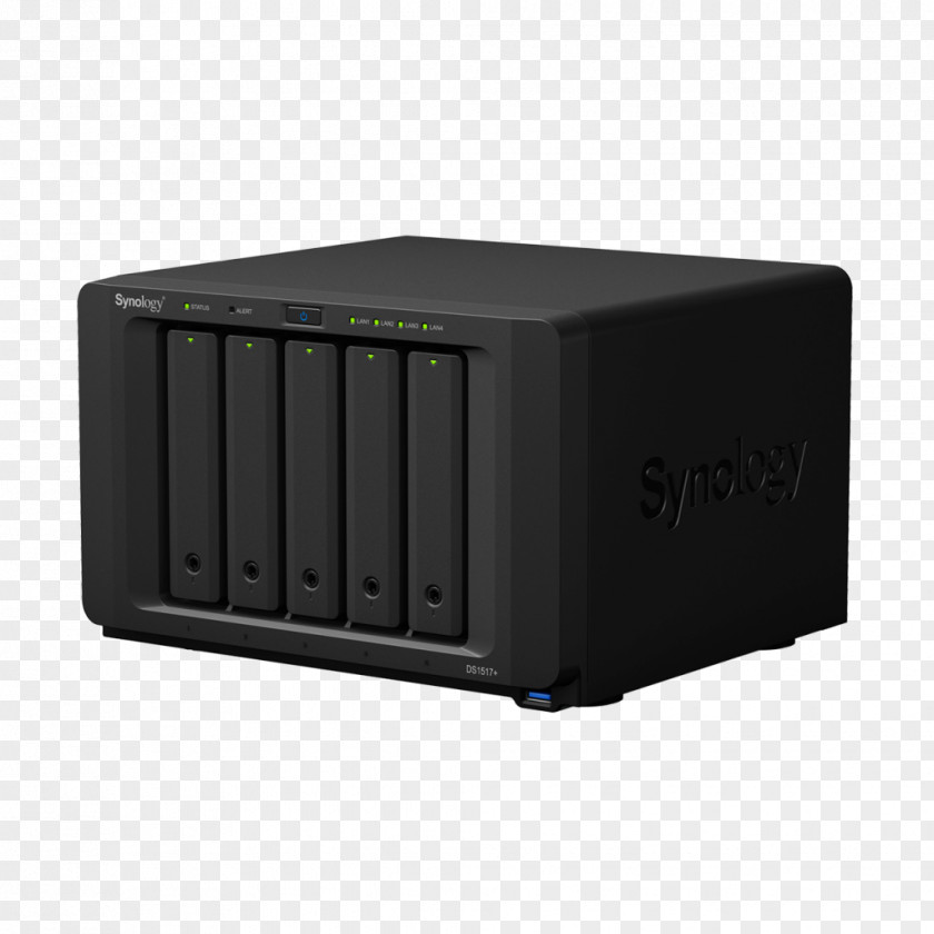 Network Storage Systems NAS Server Casing Synology DiskStation DS1517+ Inc. Hard Drives DS118 1-Bay PNG