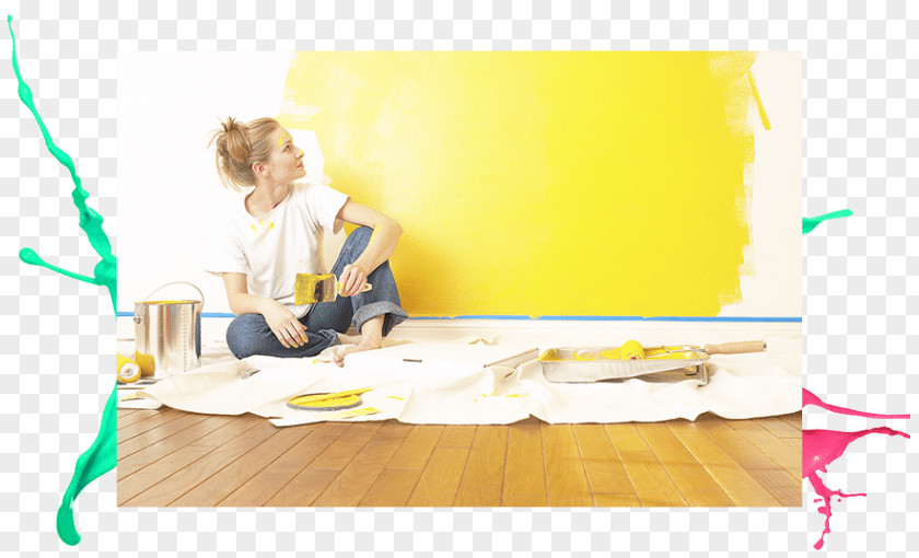 Paint House Painter And Decorator Room Wall PNG