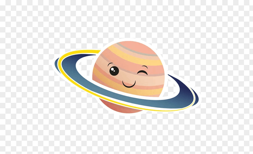Planet Saturn Sticker Telegram PNG