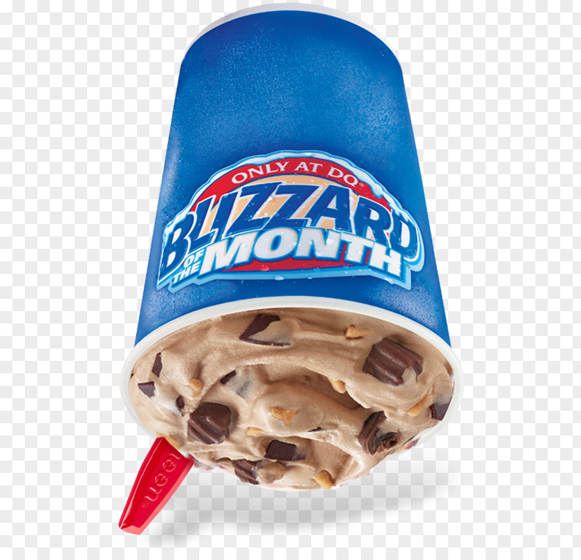 Blizzard Chocolate Truffle Brownie Chip Cookie Sundae Dairy Queen PNG