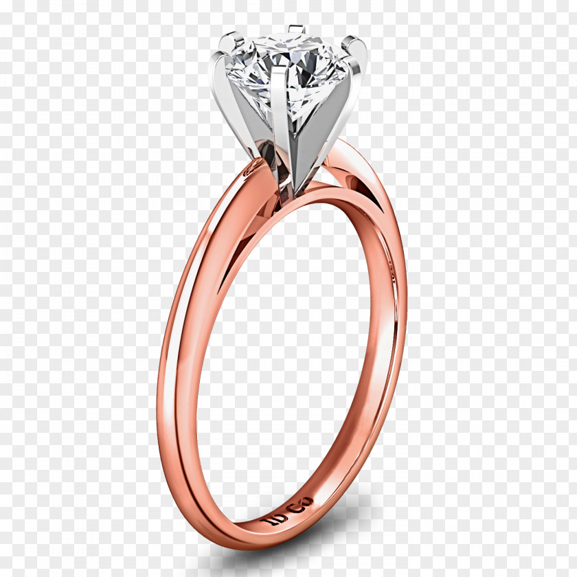 Diamond Ring Engagement Jewellery Solitaire PNG