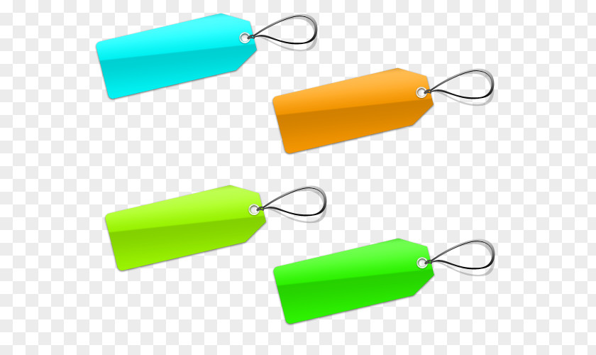 Green Rope Tag PNG