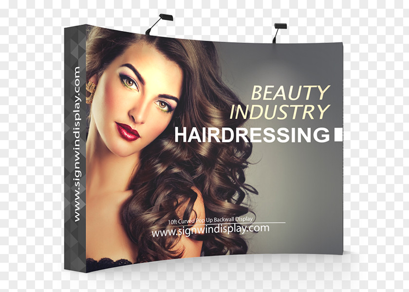 Trade Show Hair Iron Roller Artificial Integrations Brown PNG
