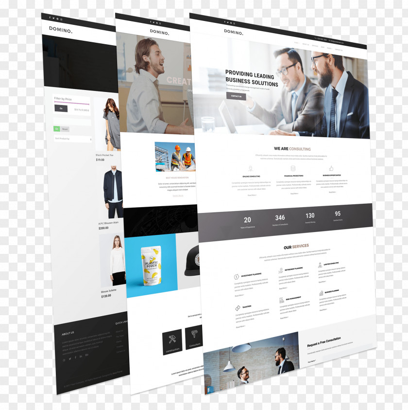 Creative Cv Corporation Template Joomla Corporate Website PNG