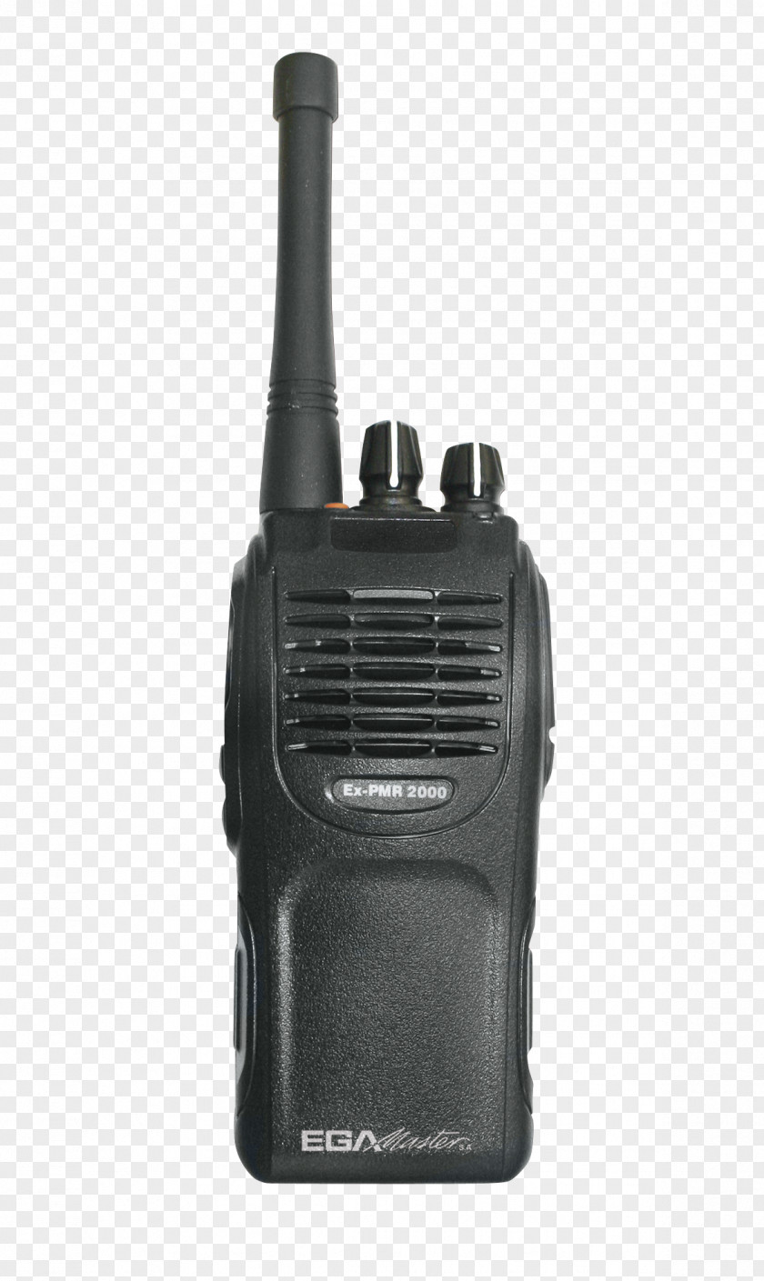 Microphone PMR446 Two-way Radio Walkie-talkie PNG