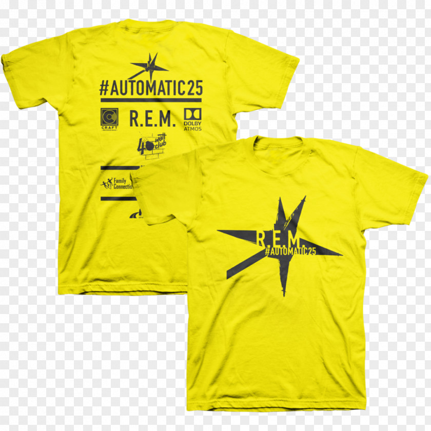 T-shirt R.E.M. Automatic For The People Sleeve PNG