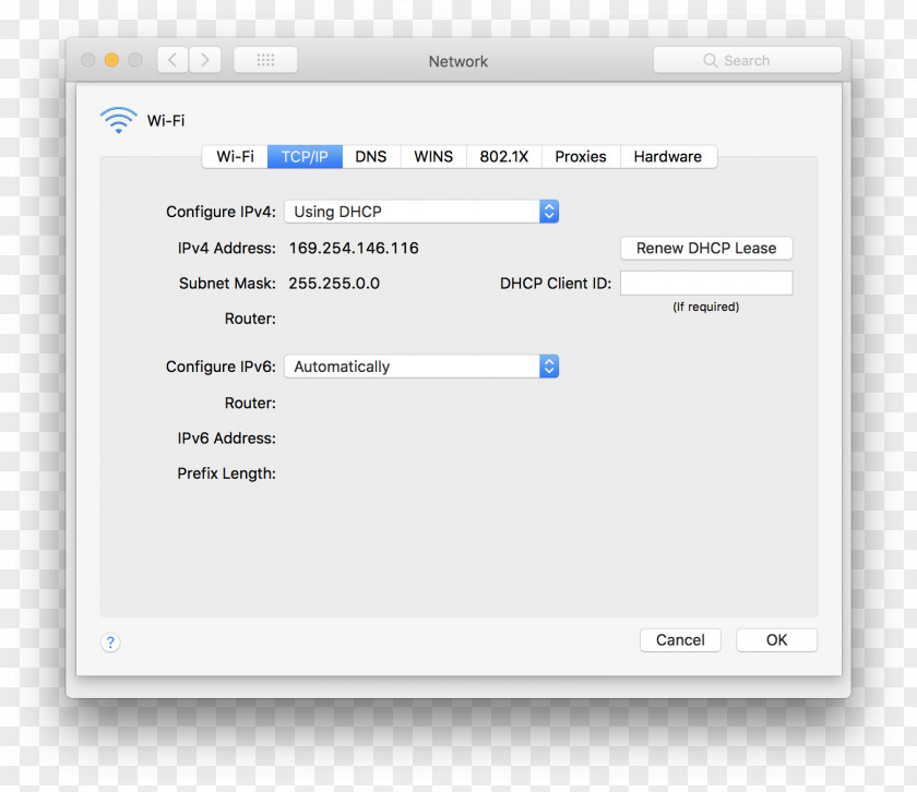 Thunderbolt Mac Mini Router IP Address Wi-Fi MacOS PNG