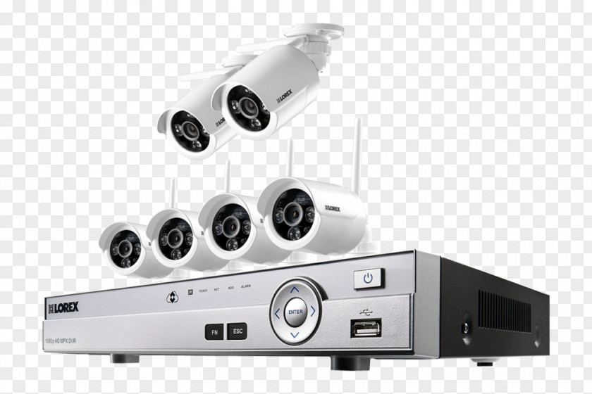 Camera Digital Video Recorders Closed-circuit Television Wireless Security 1080p Lorex Technology Inc PNG
