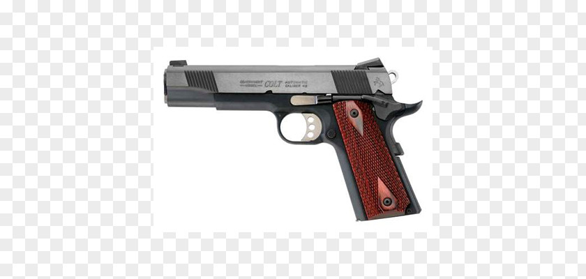 Handgun M1911 Pistol Colt's Manufacturing Company Colt Commander V Z Grips Firearm PNG