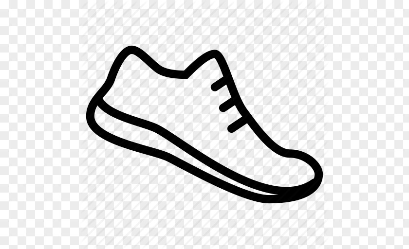 Track Running Shoes Outline Sneakers Shoe Converse Clip Art PNG
