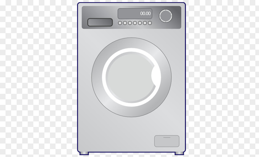 Washing Machine Symbols Detergent Machines Clothes Dryer Product Design Electronics PNG