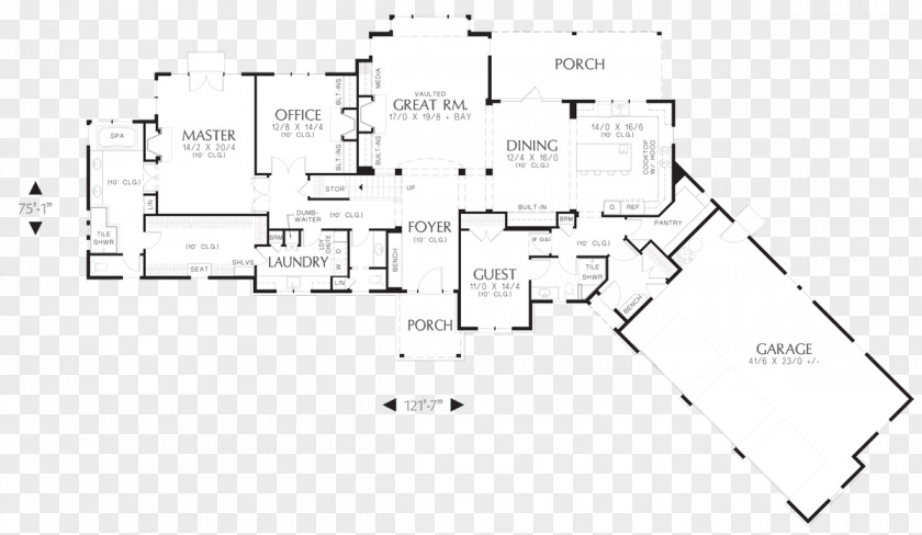 House Floor Plan Interior Design Services PNG