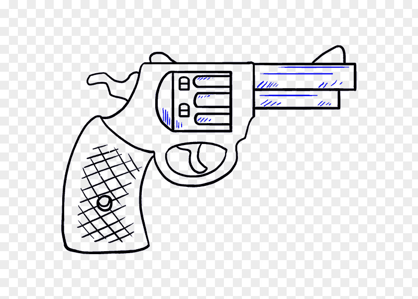 Irregular Shading Drawing Cartoon Firearm Image Gun PNG