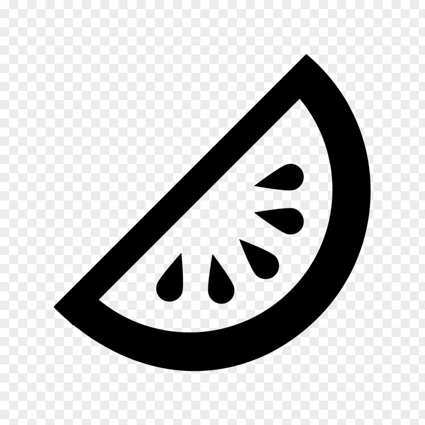 Line Art Blackandwhite Watermelon Cartoon PNG